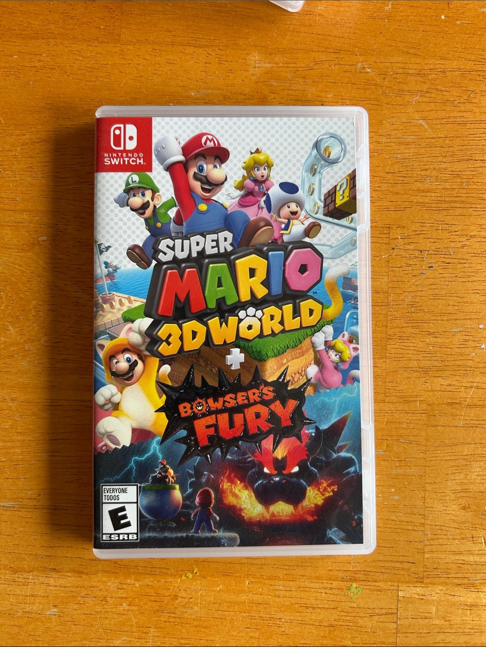 Nintendo Super Mario 3D World + Bowser's Fury - Red, Yellow, Blue, Pink, White